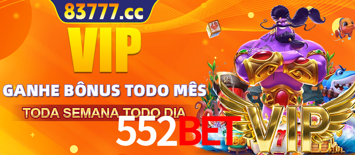 Banner promocional do 552bet oferecendo 100% de recompensas adicionais contínuas para quem fizer o login diário (Daily sign-in), com um mascote de coelho.