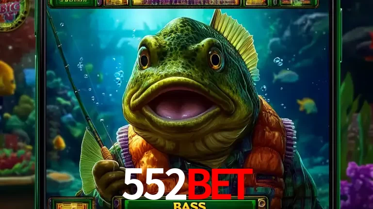 Personagem de peixe pescador do popular jogo de slot com tema de pescaria, uma das emocionantes opções de caça-níqueis para jogar e ganhar no cassino 552bet.